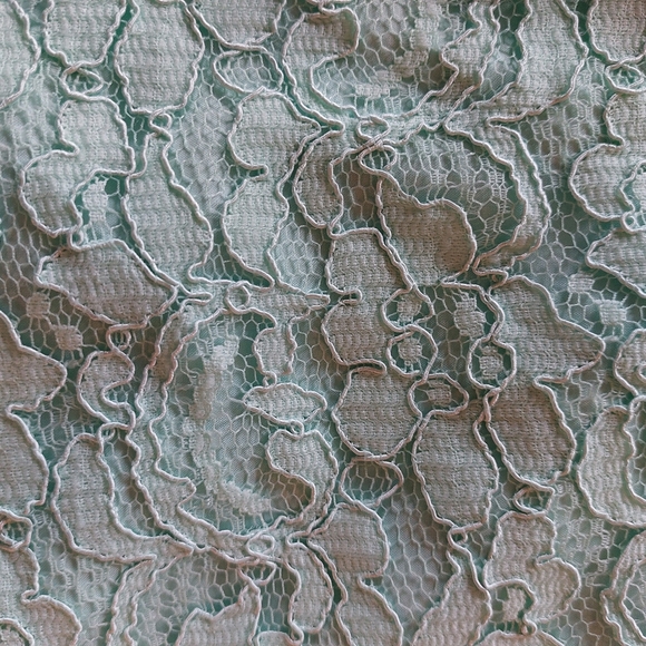 David's Bridal Short Lace Strapless Dress in Mint Green, Beautiful, Size… - Picture 4 of 13